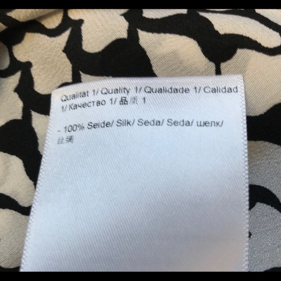 ESCADA LONG SLEEVE SILK BLOUSE - Picture 6 of 6